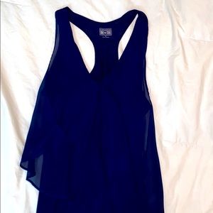 Navy blue tank top